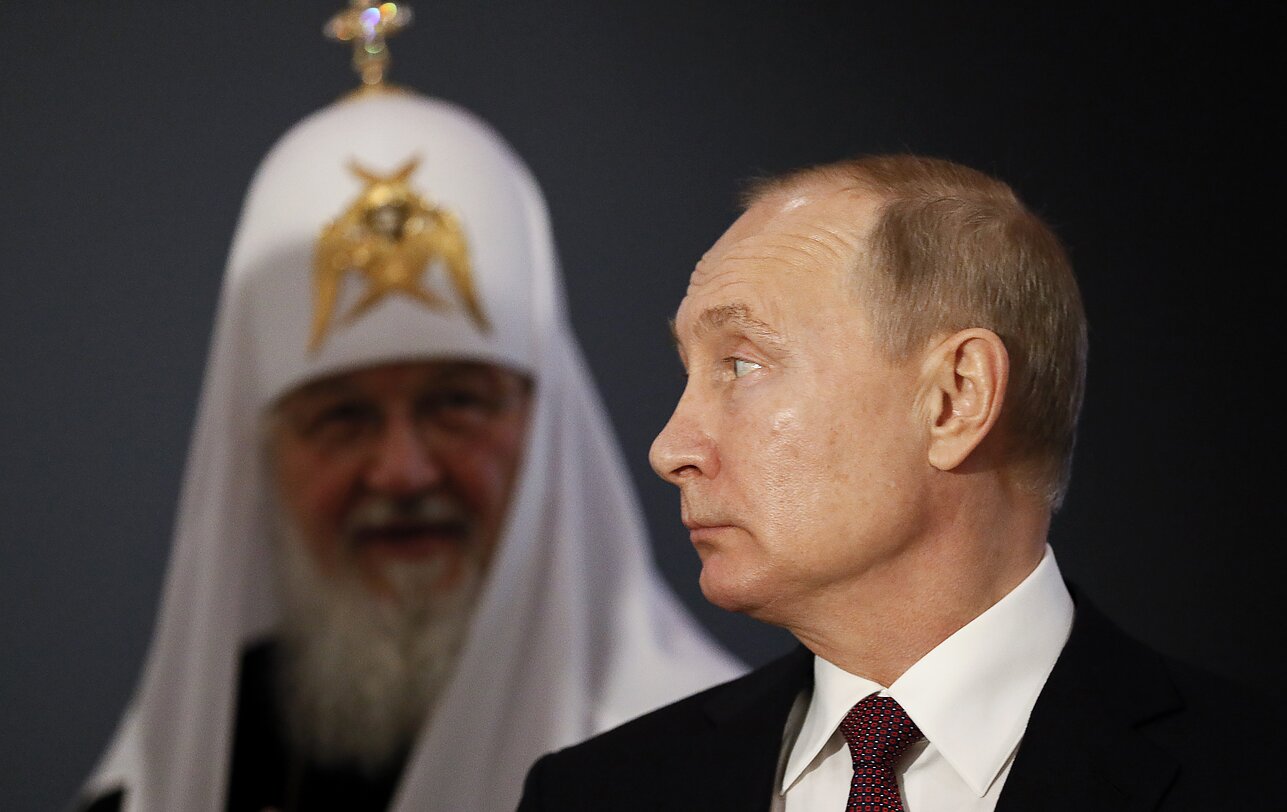 rosyjska cerkiew patriarcha cyryl putin propaganda ideologia